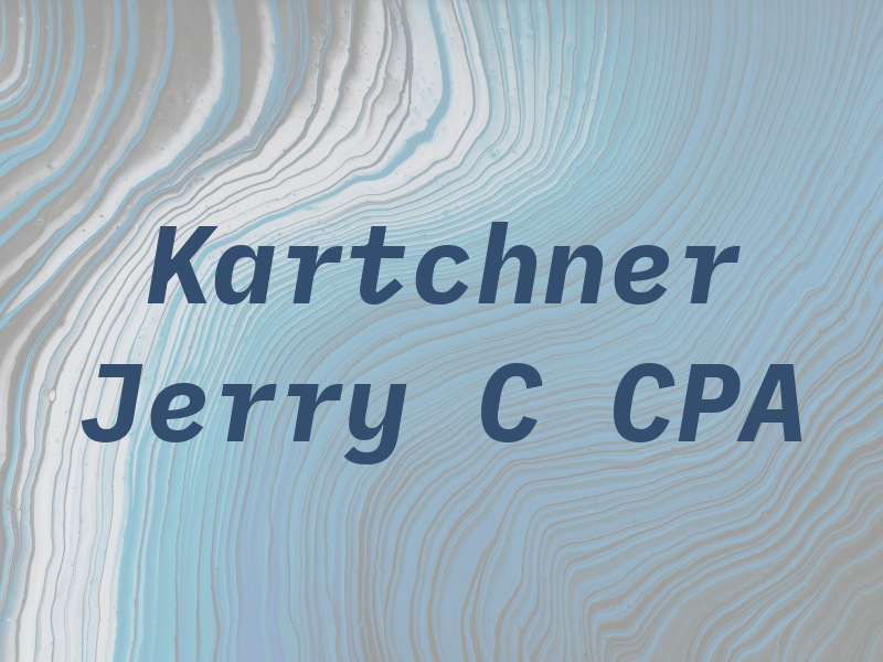 Kartchner Jerry C CPA