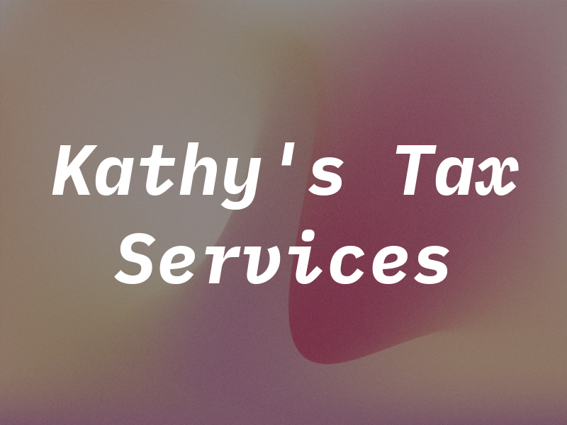 Kathy's Tax Services