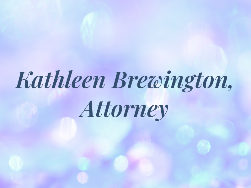 Kathleen Brewington, Attorney