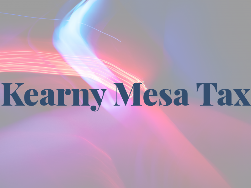 Kearny Mesa Tax