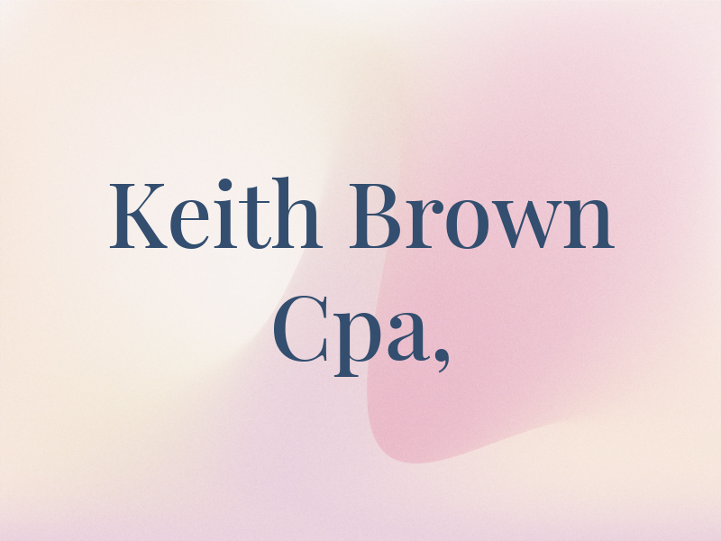 Keith Brown Cpa, CFP