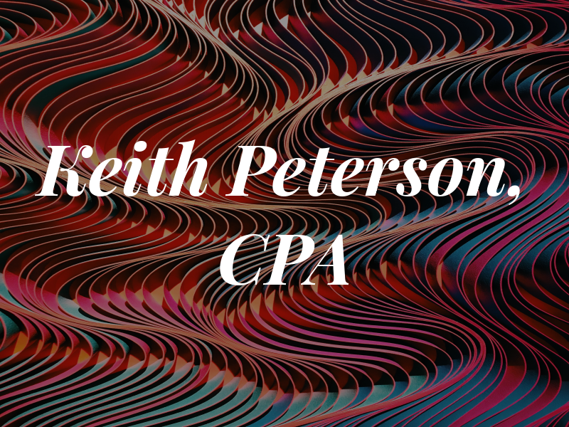 Keith Peterson, CPA