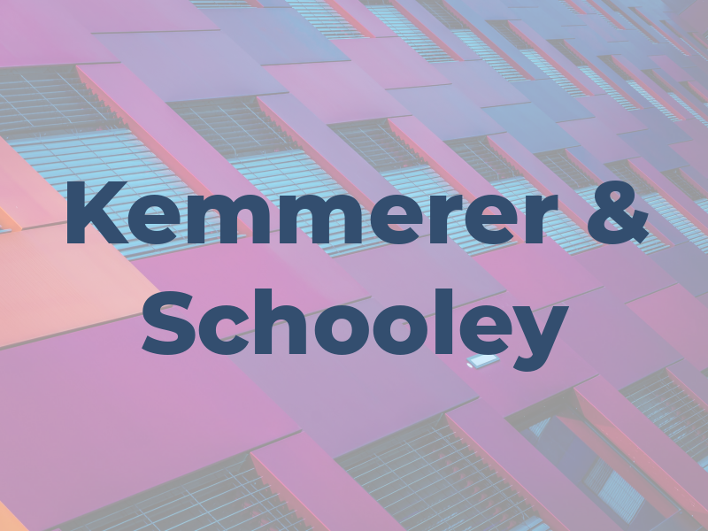 Kemmerer & Schooley