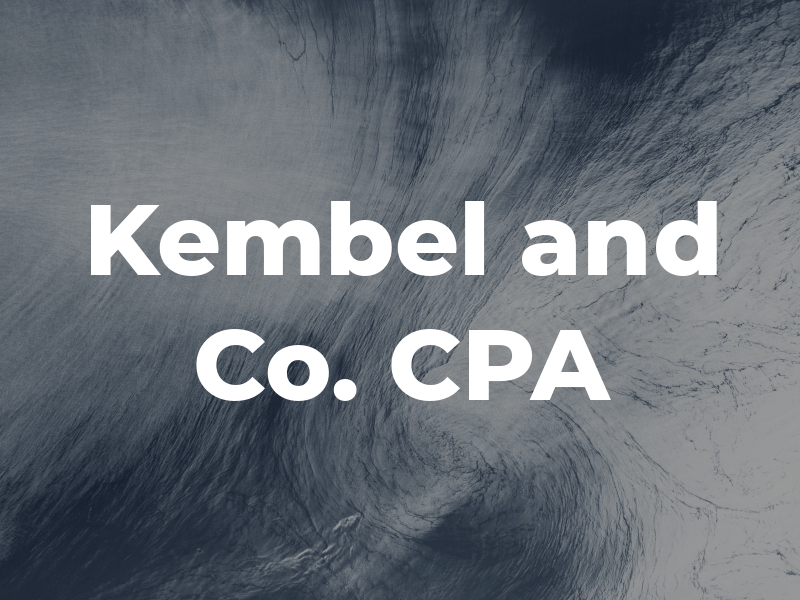 Kembel and Co. CPA