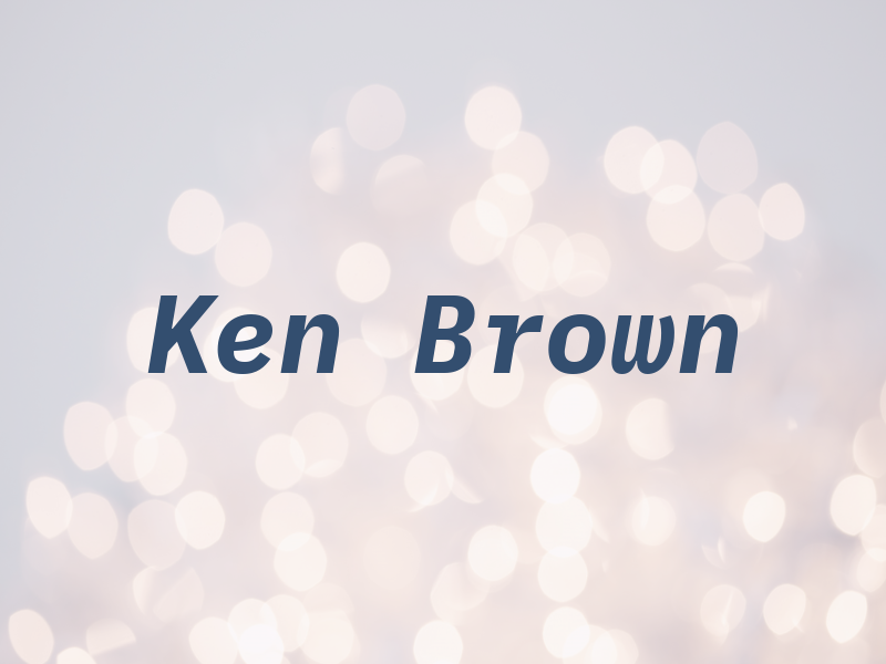 Ken Brown