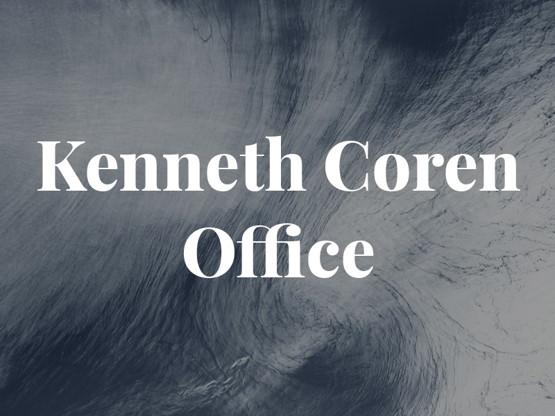 Kenneth A Coren Law Office