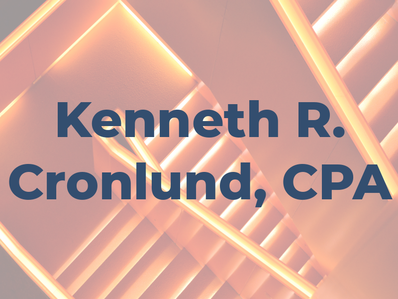 Kenneth R. Cronlund, CPA