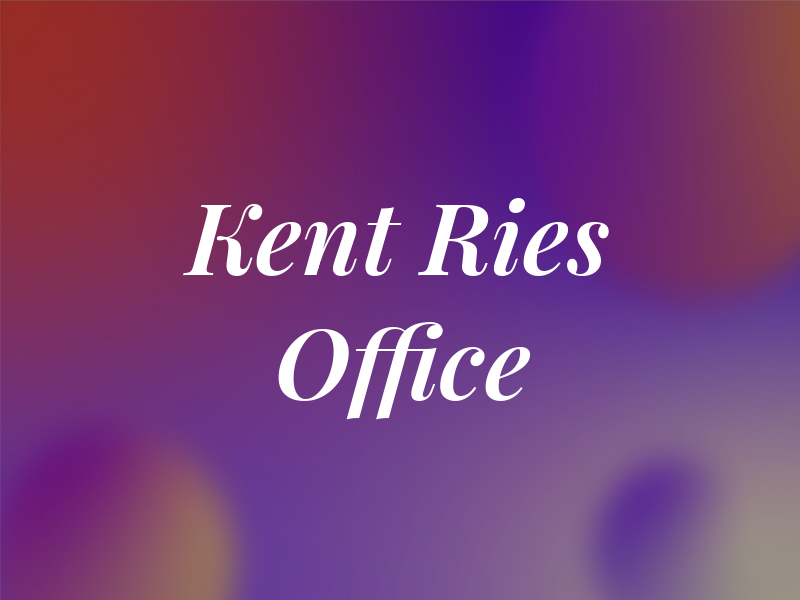 Kent Ries Law Office