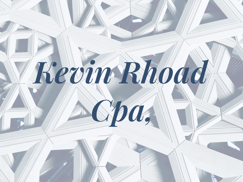 Kevin G Rhoad Cpa, PA