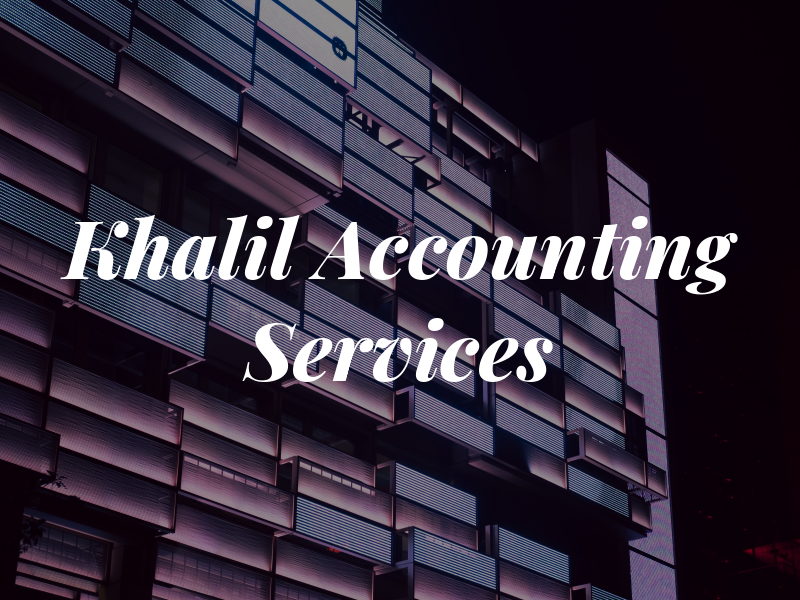 Khalil Accounting & Tax Services