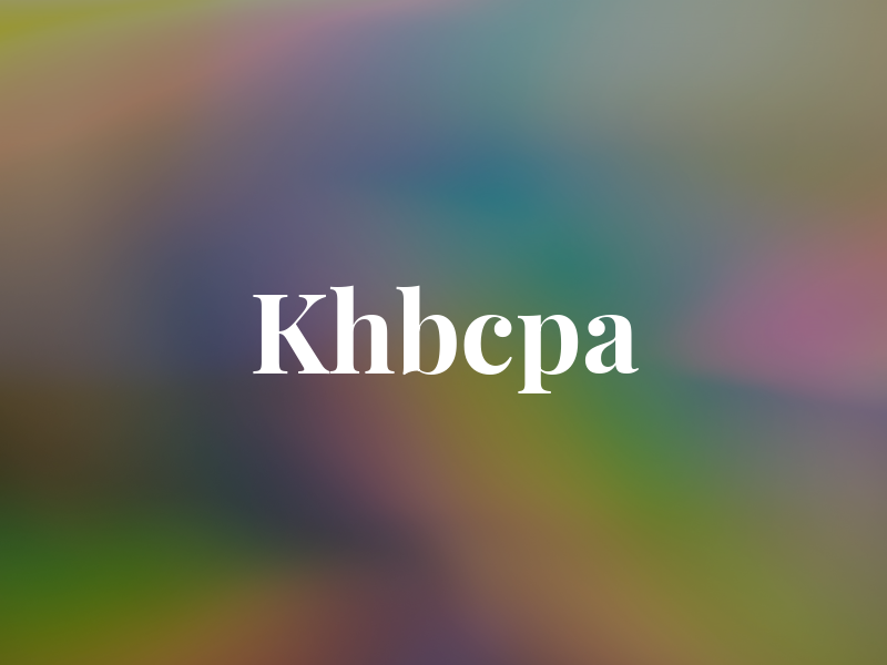 Khbcpa