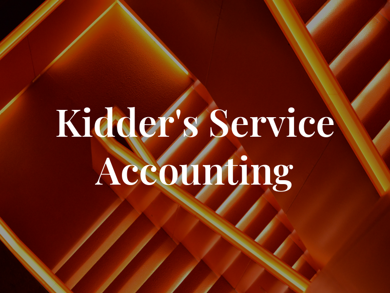 Kidder's Tax Service & Accounting