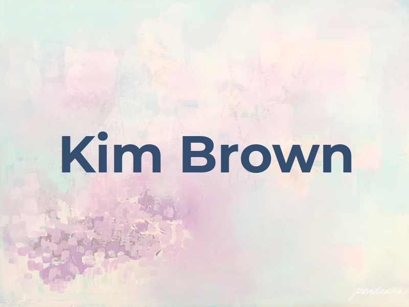 Kim Brown