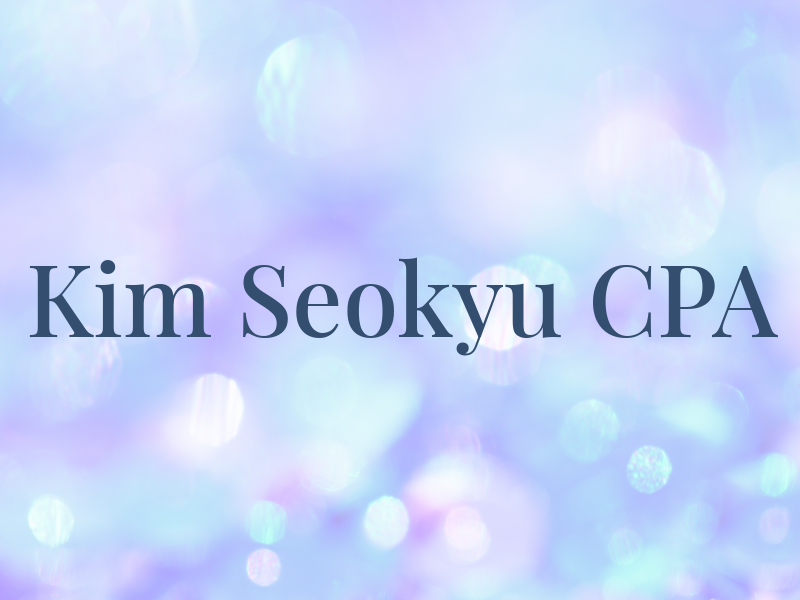 Kim Seokyu CPA