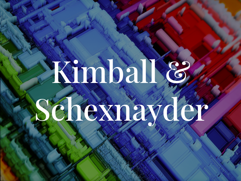 Kimball & Schexnayder