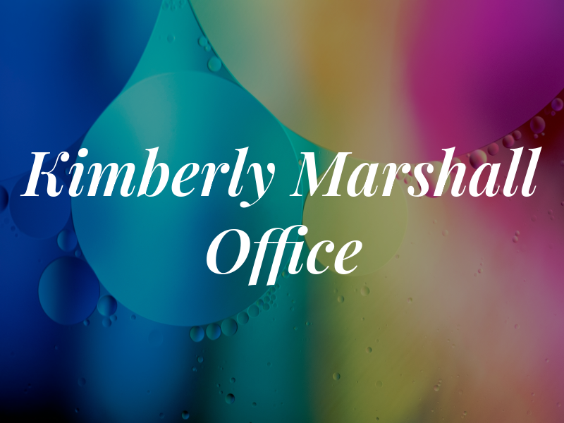 Kimberly D Marshall Law Office