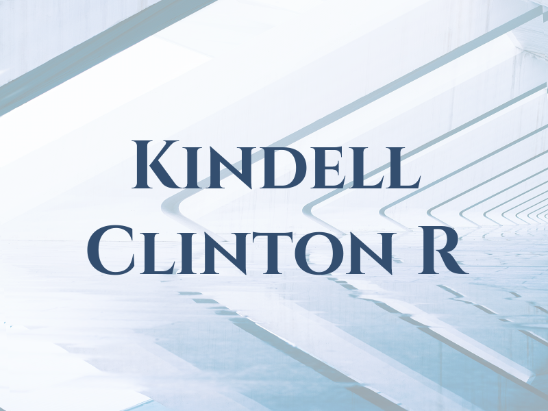 Kindell Clinton R
