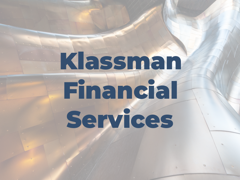 Klassman Financial Services