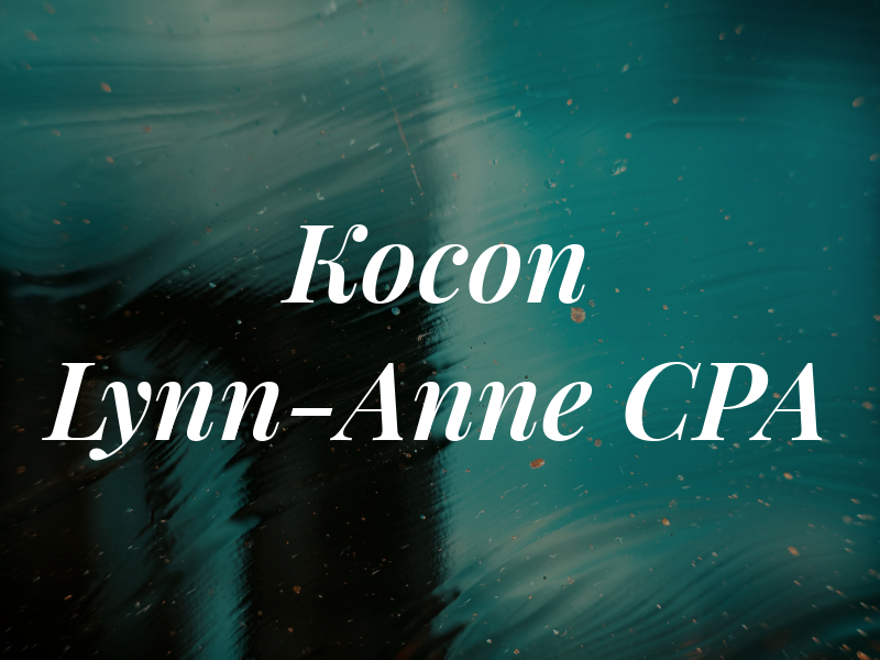 Kocon Lynn-Anne CPA