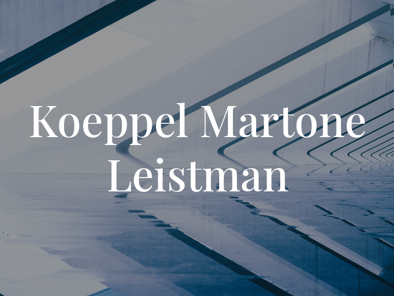Koeppel Martone Leistman