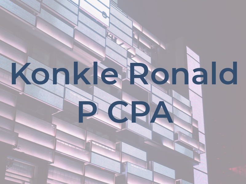 Konkle Ronald P CPA