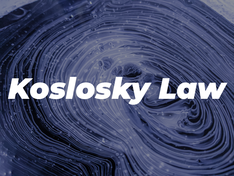 Koslosky Law
