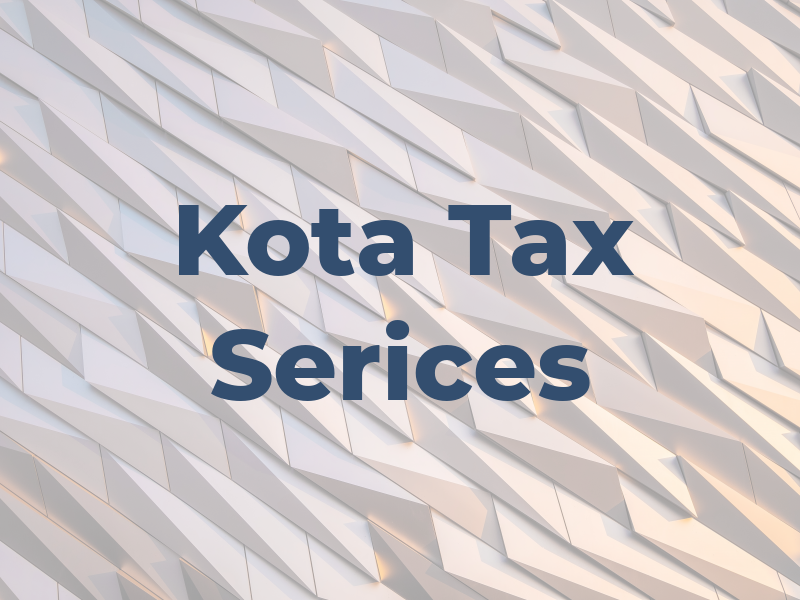 Kota Tax Serices