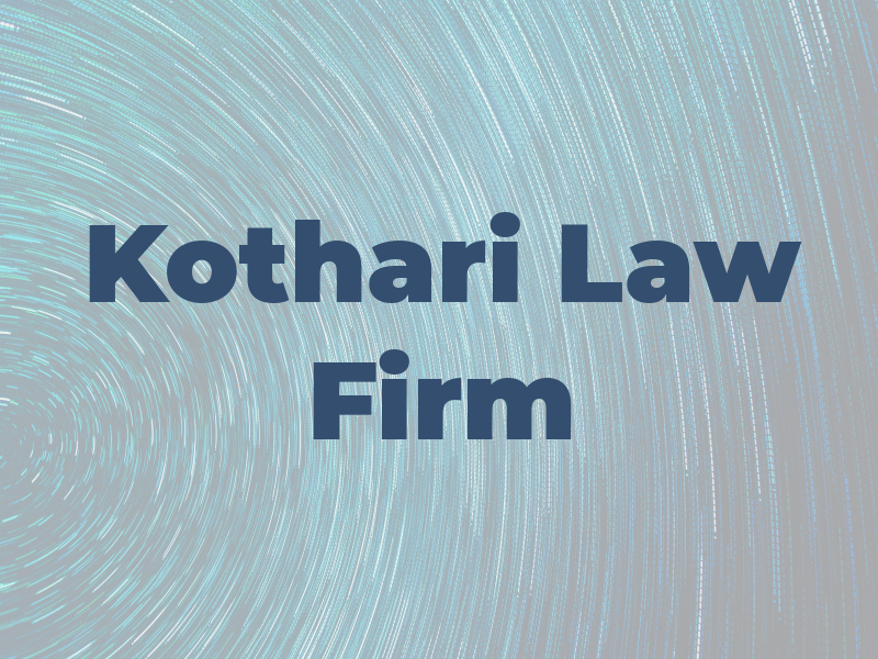 Kothari Law Firm