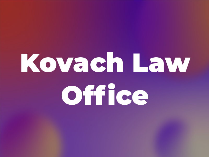 Kovach Law Office