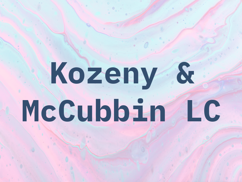 Kozeny & McCubbin LC