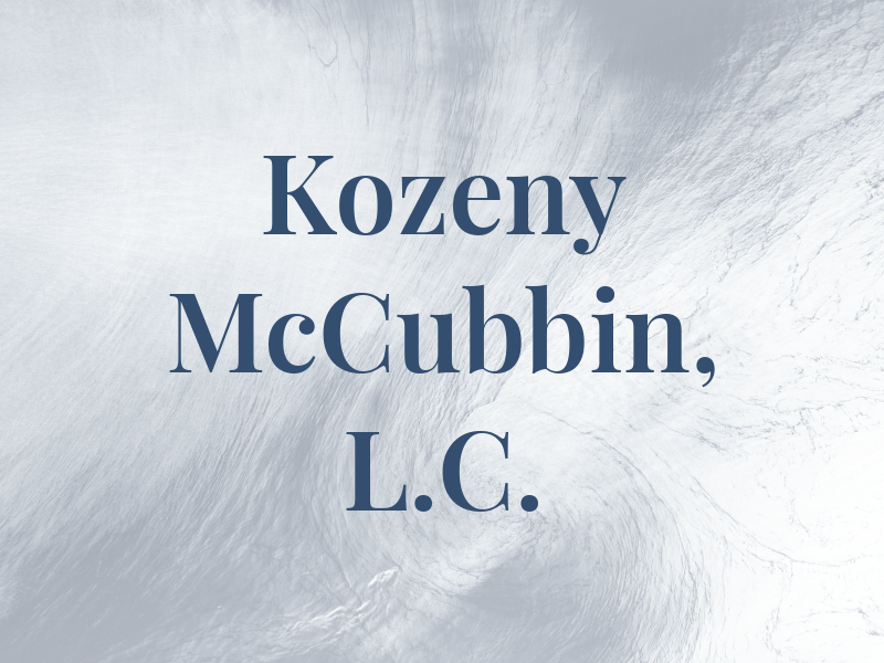 Kozeny & McCubbin, L.C.