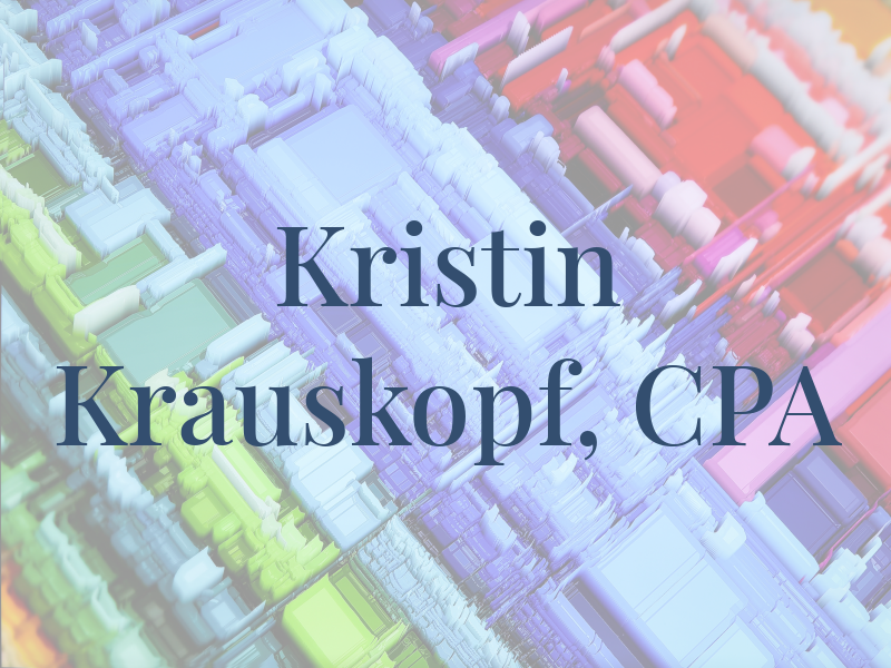 Kristin Krauskopf, CPA