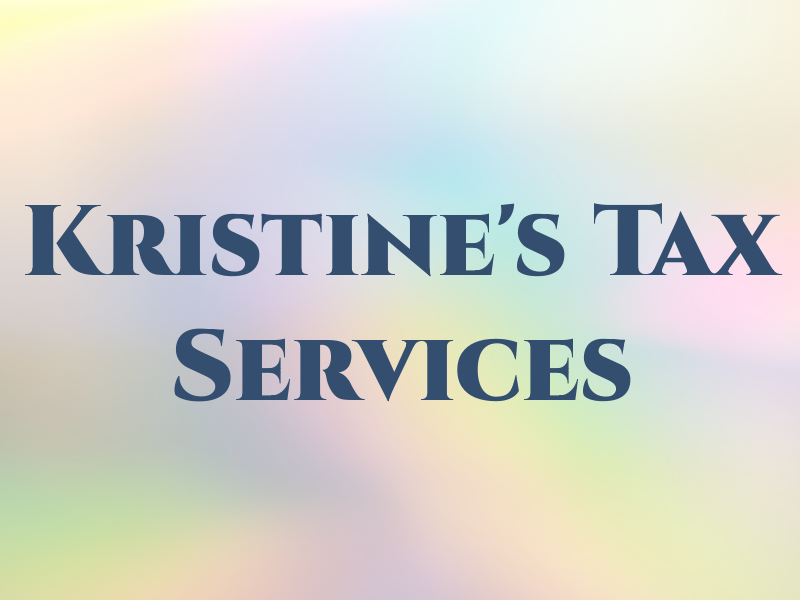 Kristine's Tax Services