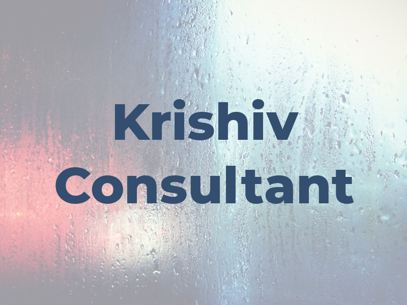 Krishiv Consultant