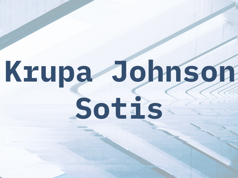 Krupa Johnson & Sotis