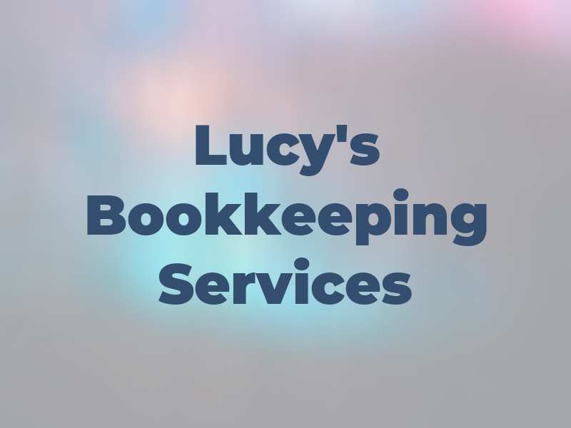 Lucy's Bookkeeping & Tax Services