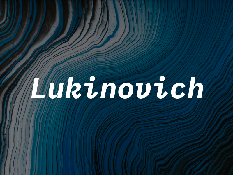 Lukinovich