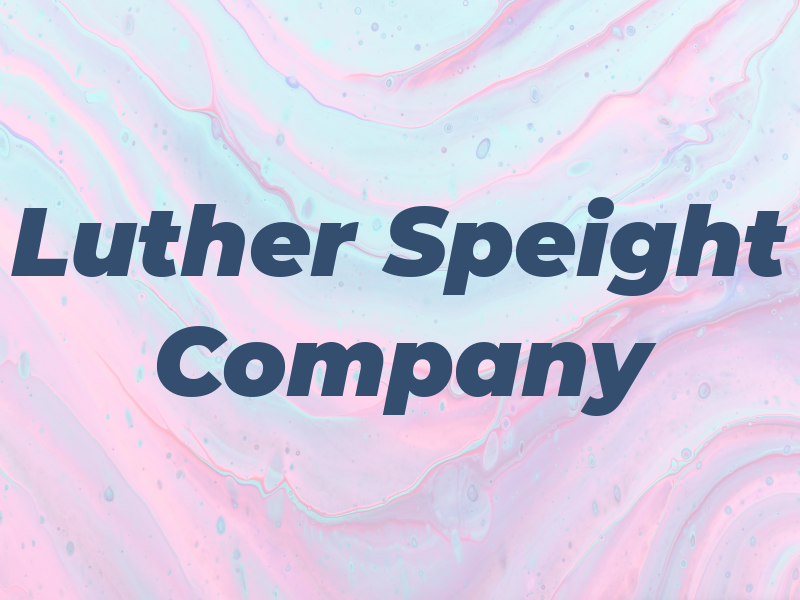 Luther Speight & Company