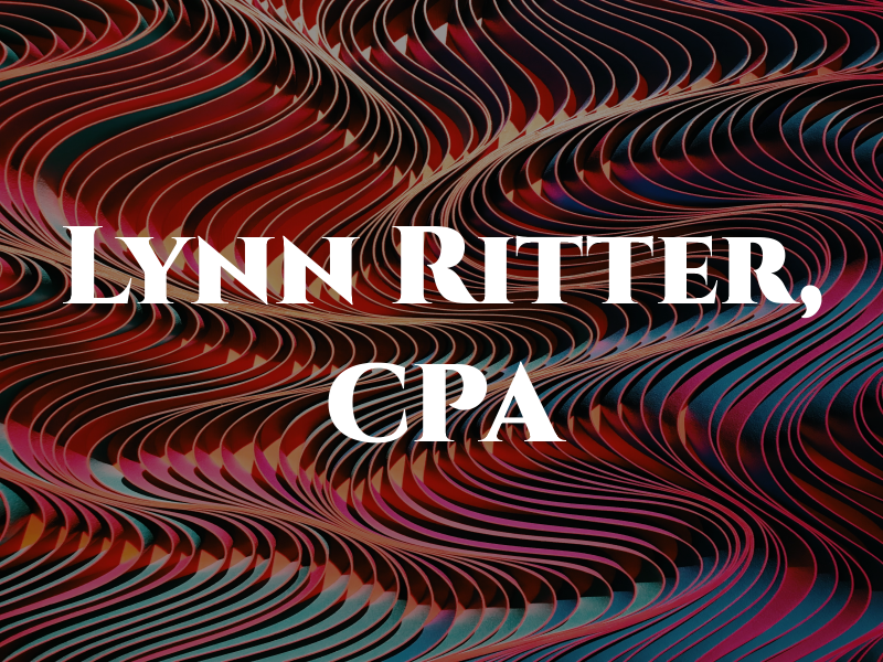 Lynn Ritter, CPA