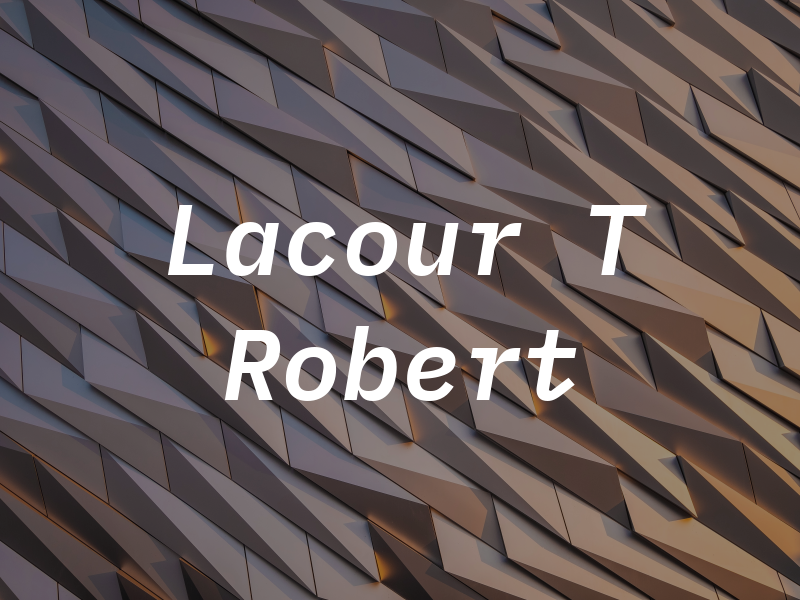 Lacour T Robert