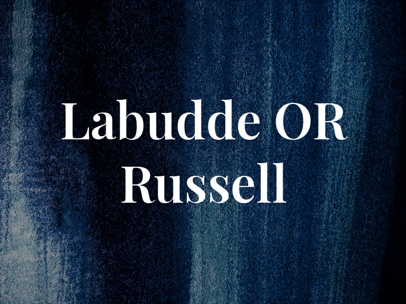 Labudde OR Russell