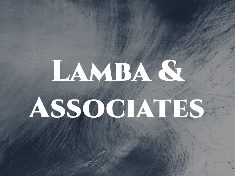 Lamba & Associates