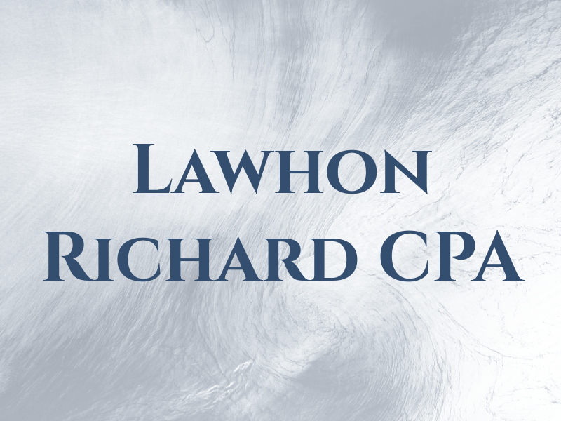 Lawhon Richard CPA