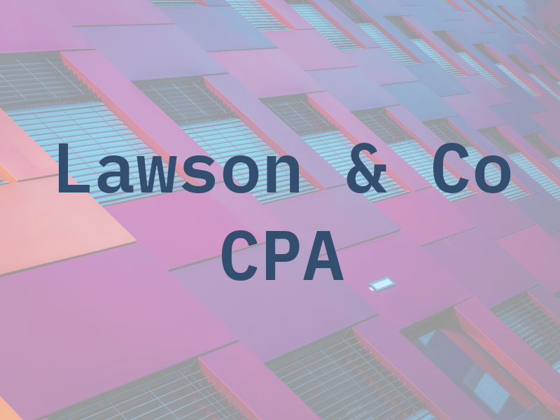 Lawson & Co CPA