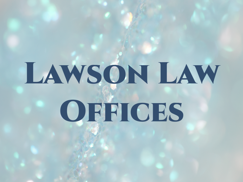 Lawson Law Offices