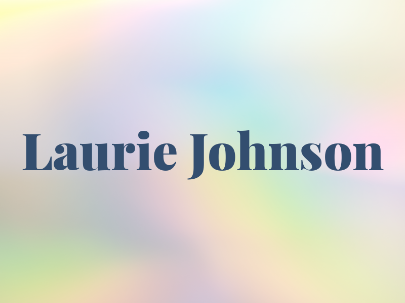 Laurie Johnson