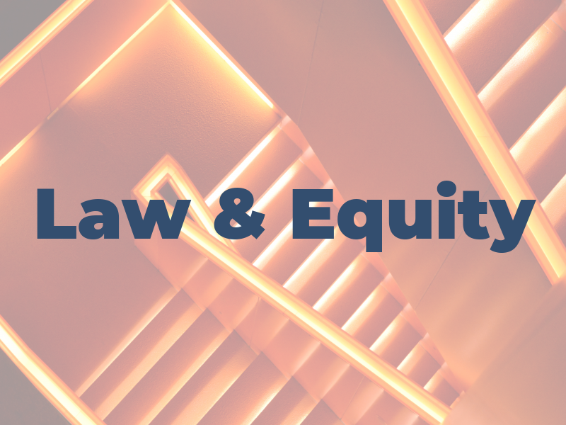 Law & Equity