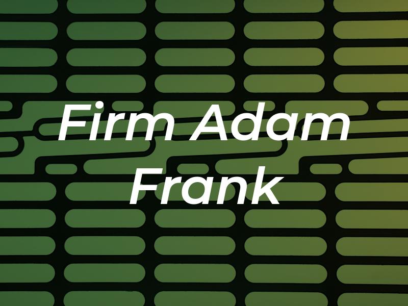 Law Firm of Adam P. Frank