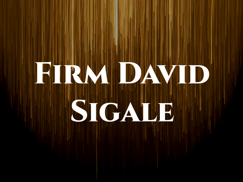 Law Firm of David G. Sigale