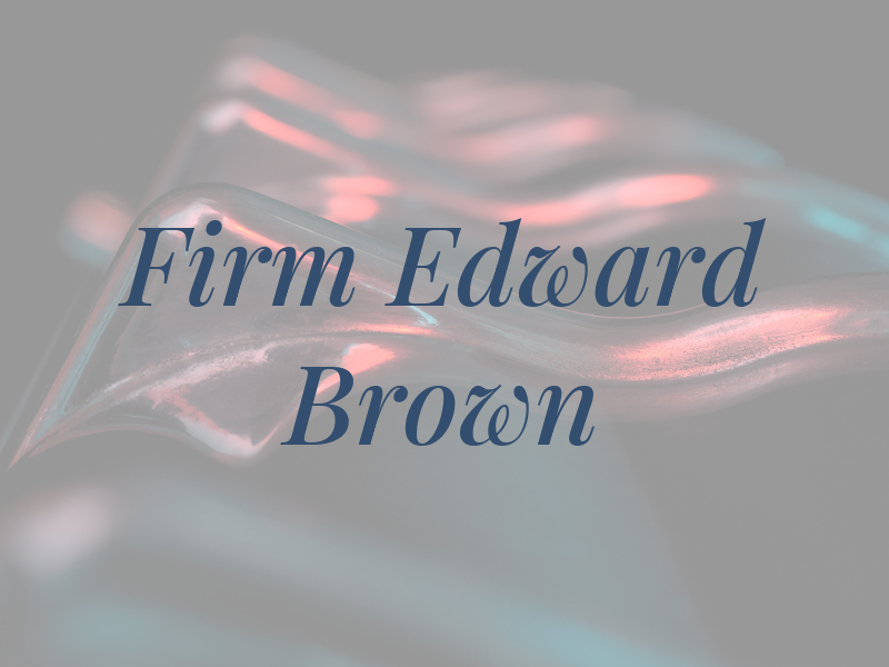 Law Firm of Edward G. Brown
